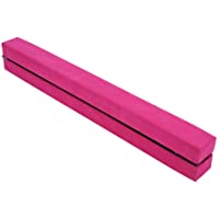 Barra de equilibrio de gimnasia para niños- 2-2 m de gamuza sintética plegable para entrenamiento de gimnasia- ganar…